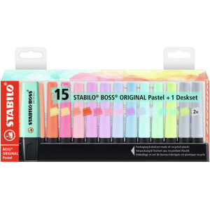 Markeerstift Stabilo Boss Original 7015-02-5 desk pastel ass