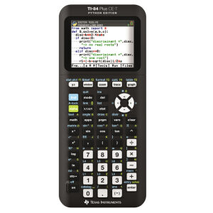 Rekenmachine TI-84 plus CE-T python edition