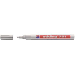 Edding lakmarker 751 zilver