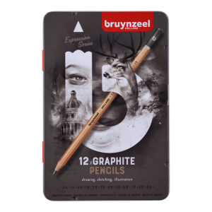 Driekantige glutenvrije grafietpotloden van Bruynzeel
