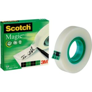 Plakband Scotch Magic 810 19mmx33m onzichtbaar mat