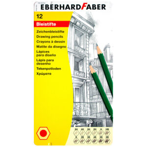 Potloden Eberhard Faber bliketui 12st.