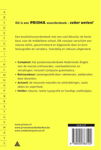 Prisma woordenboek Nederlands - Engels - Afbeelding 2