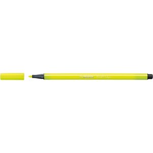Stabilo Viltstift Point 68 neon geel