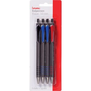 Bruna Balpennen Assortiment 3+1