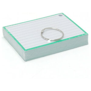 Flashcards Groot Lijn 50 stuks – Groen