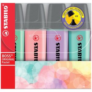 Stabilo Boss Pastel 4-Pack