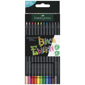 Kleurpotloden Faber-Castell Black Edition 12st.