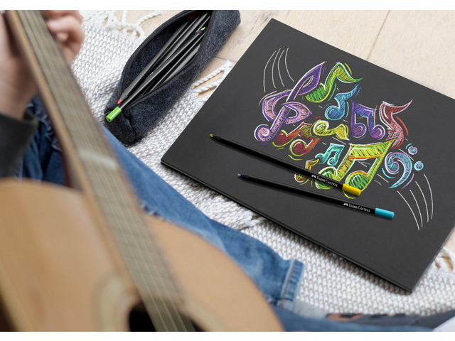 Kleurpotloden Faber-Castell Black Edition 12st. - Afbeelding 6