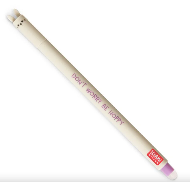 Legami Erasable Pen Konijn (Paarse Inkt)