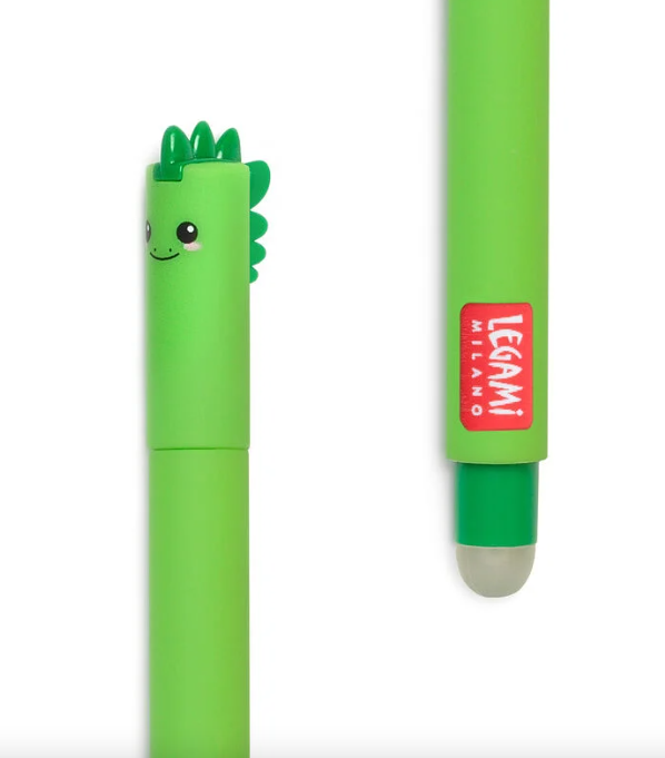 Legami Erasable Pen Dino (Groene Inkt) - Afbeelding 2