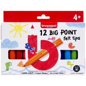 Stabilo Viltstiften Big Point 12-Pack