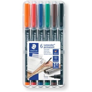 Staedler Lumocolor Permanent 6-Pack