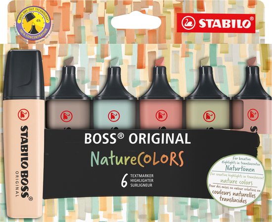 Stabilo Boss NatureColors 6-Pack