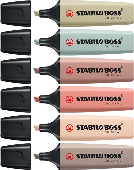 Stabilo Boss NatureColors 6-Pack - Afbeelding 2
