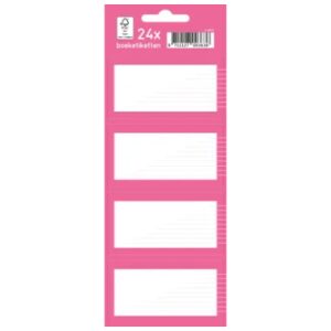 Etiketten Roze 24st.