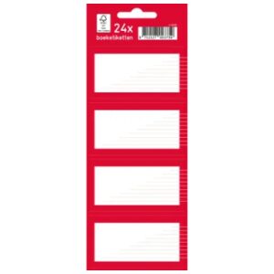 Etiketten Rood 24st.