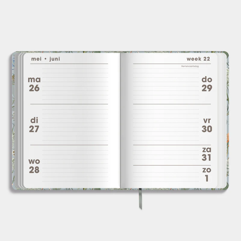 Soft Pocket Agenda De Hobbit 25-26 A6 Weidebloemen - Afbeelding 3